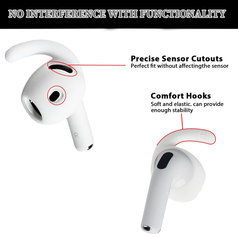 Ear Hooks for AirPods 4 (2024) [Added Storage Pouch] 4