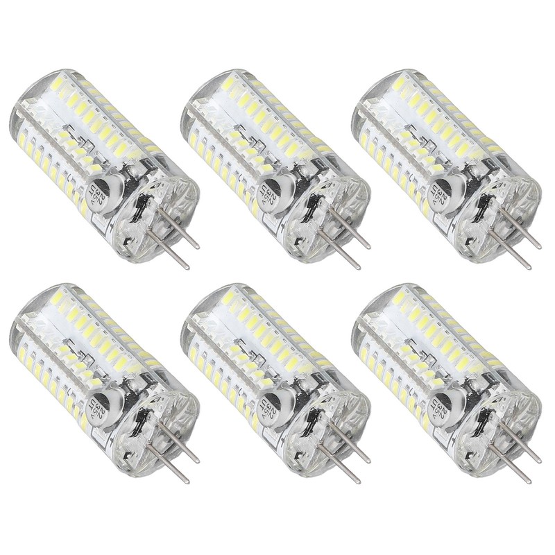 6 Pcs G4 LED Bulbs Bi Pin Base Light Bulbs