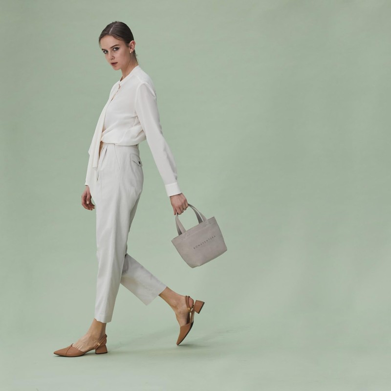 BONAVENTURA Easy Canvas Tote Bag, Mini Size, Eco Bag, Black