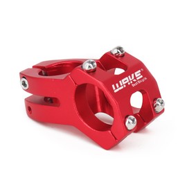 PLATTBK 31.8 Stem MTB Bicycle Handlebar Stem Riser 45 mm Aluminium Alloy Short Stem 0 Degree for Mountain Bike, Road Bike, BMX, MTB