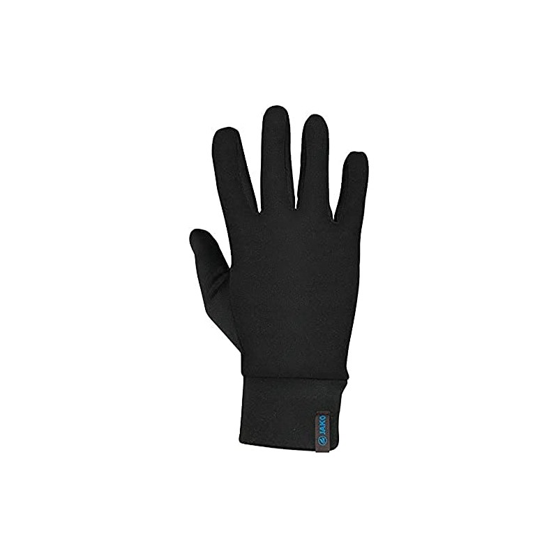 JAKO Unisex Field Player Gloves Function Warm, Black, 5