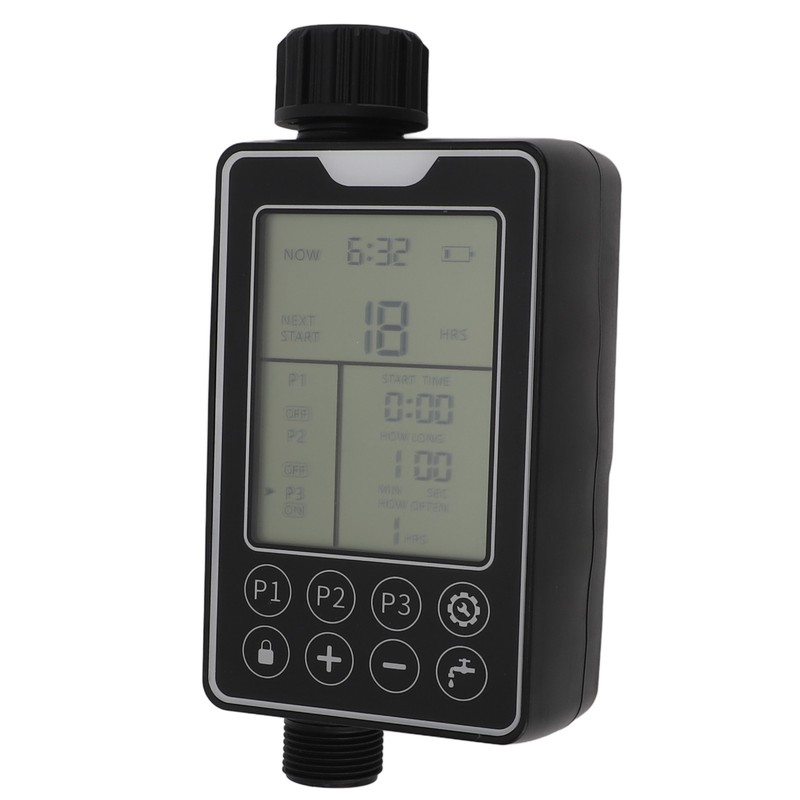 Sprinkler Timer Outdoor Water Timer Smart Touch Screen Waterproof Irrigation