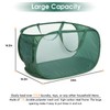 Diggoour Sturdy Collapsible Laundry Baskets- Pop Up Laundry Hampers with