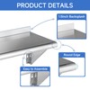 ROCKPOINT Stainless Steel Shelf 12 x 30 Inches 280lb, 2
