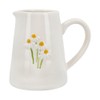 Gisela Graham White Dasies Mini Jug