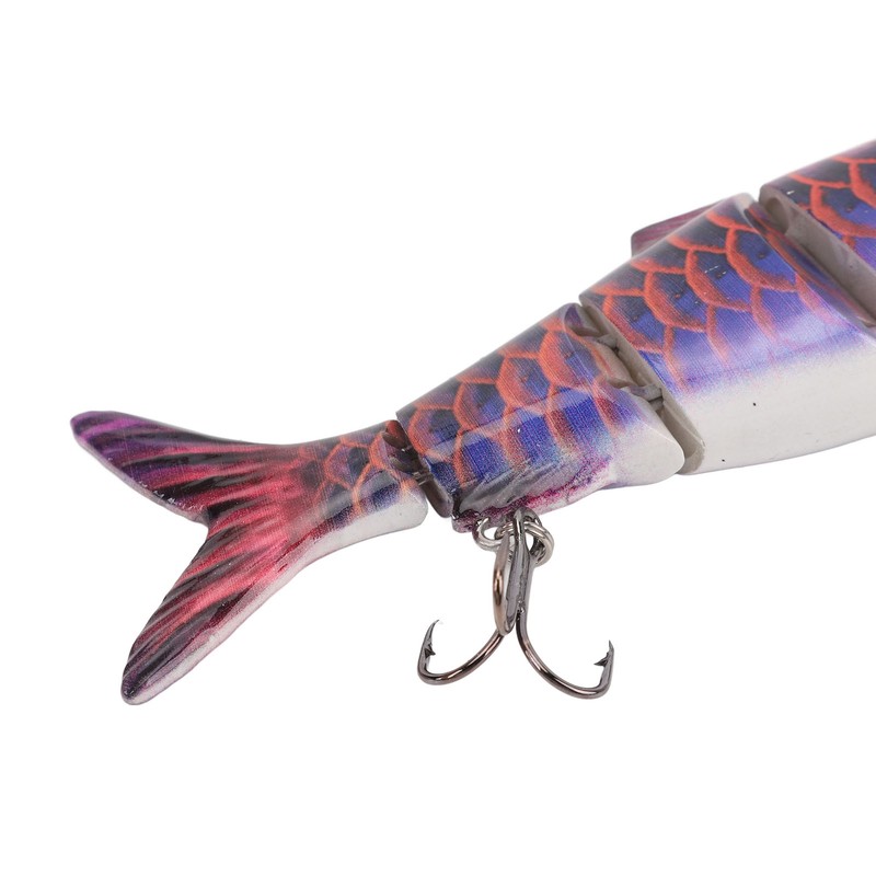 Robotic Swimming Fishing Bait Multi Jointed USB Rechargeable Electric Fishing