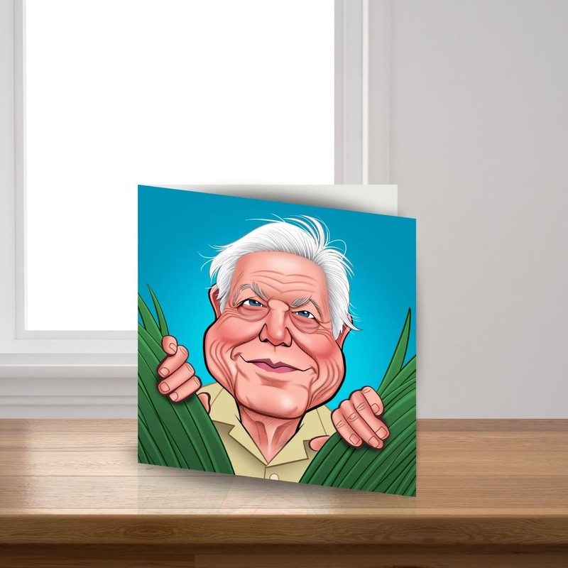 Really Wild Cards David Attenborough Birthday Greeting Sound Card Blank
