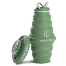 HYDAWAY 25oz Collapsible Water Bottle - BPA-Free, Leakproof, Lightweight, and Space-Saving - Perfect for Hiking, Travel, and All-Day Hydration