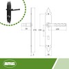 Amig - Set von Türklinken Mod. 106PG72 | 270 x