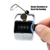 Lawei 6 Pack Hand Tally Counter 4-Digit Lap Counter Clicker