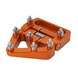 BIUGERCN Motorcycle Folding Brake Pedal Tip CNC for 690 Enduro R/SMC R,390 790 890 950 990 1050 1090 1190 1290 Adventure R/S/T Orange