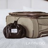 Lay-n-Go Lay-n-Go Cosmo Drawstring Makeup Bag Organizer, Water-Resistant Cosmetic Pouch