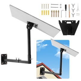 Xyrofta Starlink Gen 3 Pole Mount, Adjustable Wall Mount for Starlink Satellite, Heavy Duty Roof Router Mounting Kit with Pipe Adapter