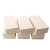 6 Pieces Insulating Fire Brick for Ovens, Kilns, Fireplaces, Forges