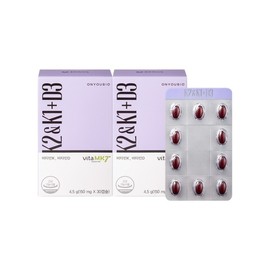 Onyu Bio Bone Health Patent TransMK-7 K2+D3 2 boxes (2 months supply) / 온유바이오 뼈 건강 특허 트랜스MK-7 K2+D3 2박스 (2개월분)