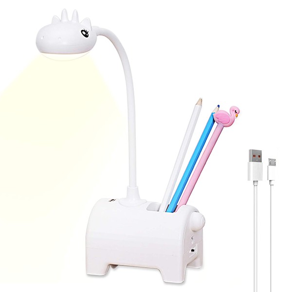 LED Desk Lamp for Children, Table Lamp with 3 Colour