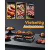 Saenchue 2-Person Raclette Table Grill - Indoor Non-stick Electric Grill