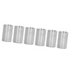 20Pcs Coupling Nut Stainless Steel M8 Round Rod Connector Nut