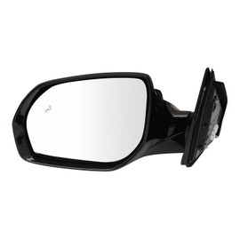 Left Mirror with Heat with Housing Turn Signal with Blind Spot Indicator Drivers Side Compatible with 2013-2016 Hyundai Santa Fe HY1320286