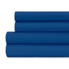 Briarwood Home Solid Jersey Sheet Set, King, Cobalt Blue