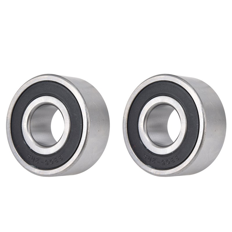 2Pcs Double Row Ball Bearing High Speed Operation Excellent Manufacture