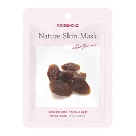 Food Aholic Nature Skin Red Ginseng Mask Pack / 네이처스킨 홍삼 마스크팩