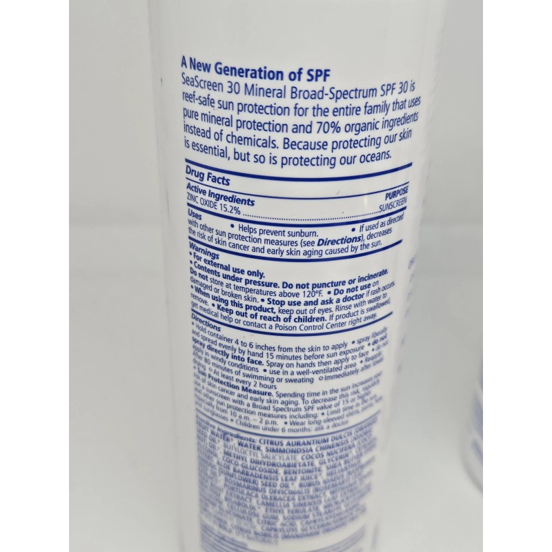 Chantecaille SeaScreen 30 Mineral Broad-Spectrum Sunscreen Mist SPF30 6oz/177ml