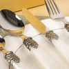 CATHYLIN REVERIE Collection 20-piece 18/10 Stainless Steel Vintage Flatware set,Sliver...
