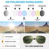 URUMQI Polarized Aviator Sunglasses for Men Women,UV400 Protection Lens, Ultra