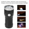 P50 Flashlight 3LED Long Range Flashlight 10000LM Stepless Dimming USB