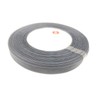 Dxeud - Cinta de organza transparente, Gris, 5/8" x 25