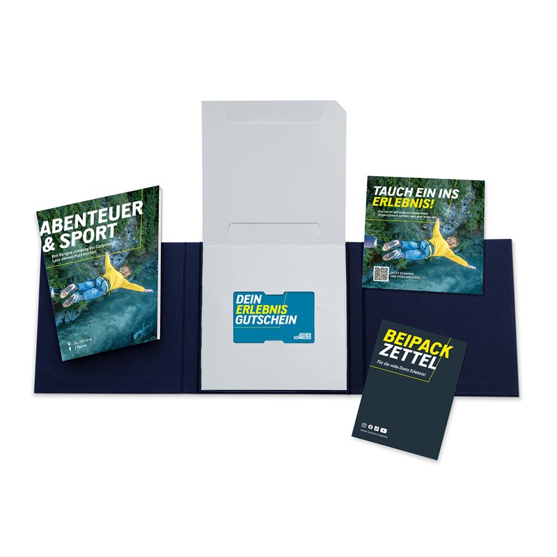 JOCHEN SCHWEIZER Gift Box Adventure & Sport, Experience Gift for