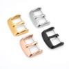 WOCCI 16mm Replacement Buckle for Watch Strap, Small Pin Hole