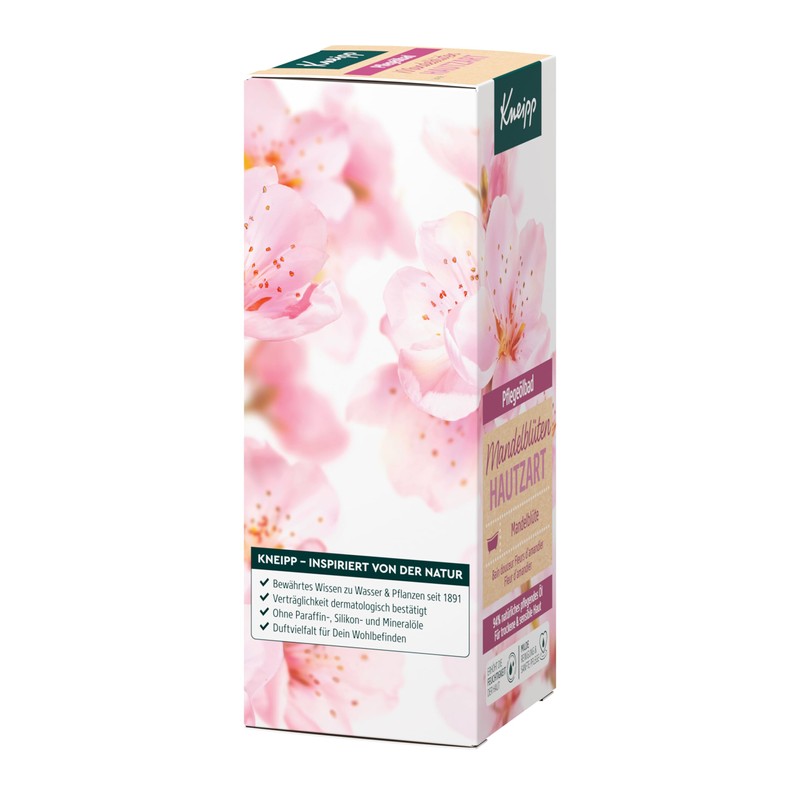 Kneipp Nourishing Oil Bath, Almond Blossom, Skin-Friendly, 1 x 100