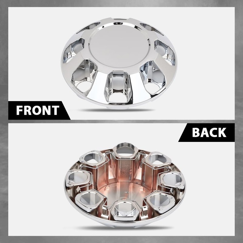G-PLUS Wheel Center Caps Chrome Hub Cap Compatible with GMC
