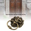 Be In Your Mind Door Knocker 6.2" Tiger Head Antique