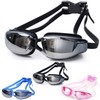 Unisex Large Frame Swimming Goggles for Men and Women lf905 400 Degrees 15ea