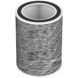 HP202 Replacement Filter Compatible with HP201, UA205, AP1000 HP200 For Shark HC501, HC502 Air Purifier MAX Replacement Filter HEPA, Part # HE2FKBASMB, HE2FKBAS, HE2FKPET, HE2FKPRO