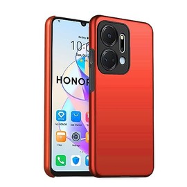 GAPlus Honor X7a Case Ultra Slim Thin Armour Hard Case Matte Rubberized Cover For Honor X7a (Red)