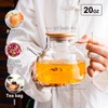 PARACITY Glass Teapot Stovetop 20 OZ/600ml, Borosilicate Clear Tea Kettle