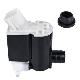 Windshield Washer Pump Compatible with Hyundai Accent Elentra Santa Fe Tiburon Tucson Entourage Veracruz Kia Sedona Sportage,Replacement OEM# 98510-2V100 98510-2L100 98510-25100