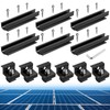 Anbte Solar Panel Bracket Kit, 6 Pcs 7.87 in Aluminium