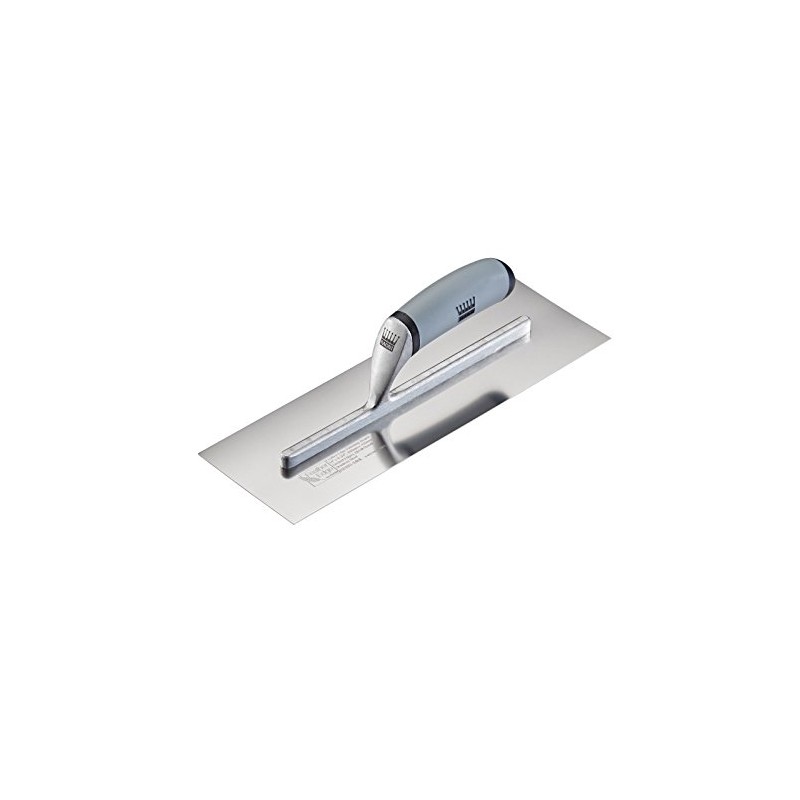 RAGNI 11" Feather Edge Stainless Steel Finishing Trowel with HIGH