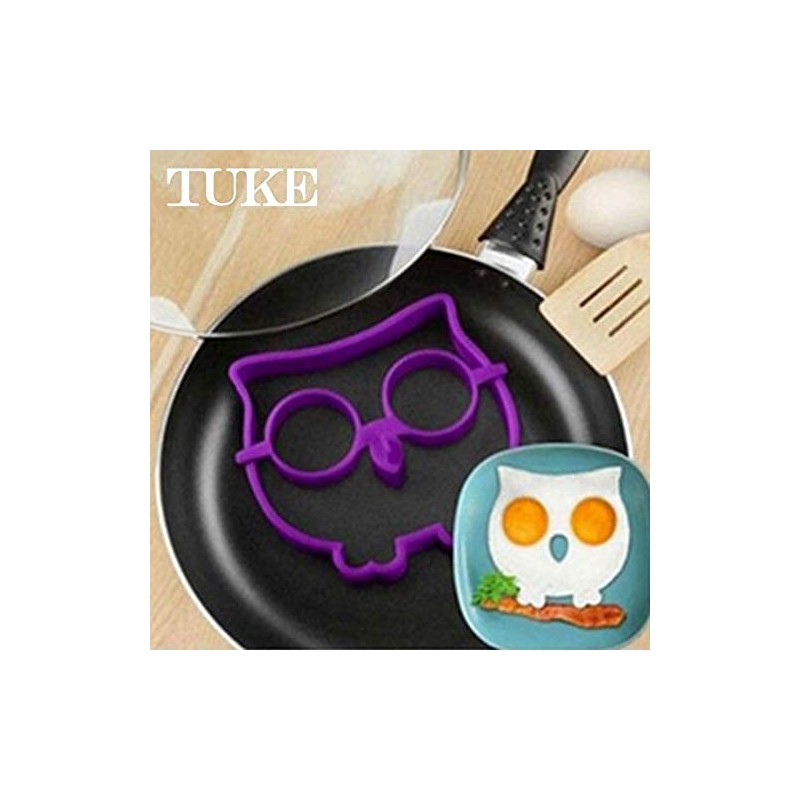 Breakfast Omelette Mold Silicone Egg Pancake Ring Shaper Cooking Tool