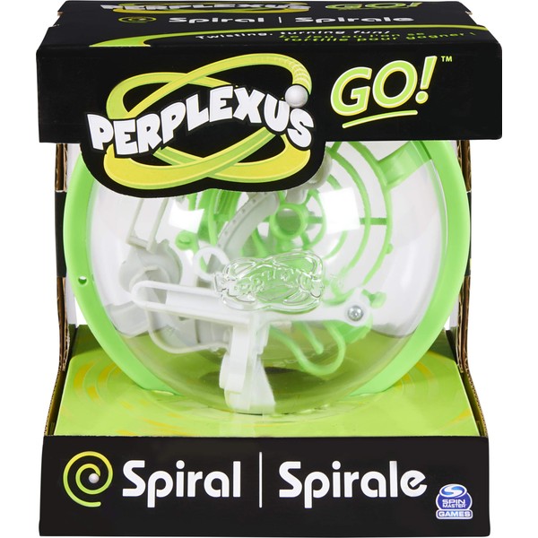 PERPLEXUS GO-3D Maze with 35 Challenges-Action and Reflex Game - Child Toy 8+ Years – US Version