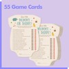 55PCS Baby Shower Games, Guess Who Mommy or Daddy Game