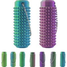 2 PC Little Ouchies Pain Fidget,Pain Stim Fidget Toy for Adults, Hard Spiky Fidget Massage Keychain for Stress Reduction and Focus,Novelty Easter Gifts for Friends