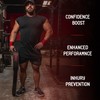 Beast Power Gear Weight Lifting Belt - 4” Genuine Leather