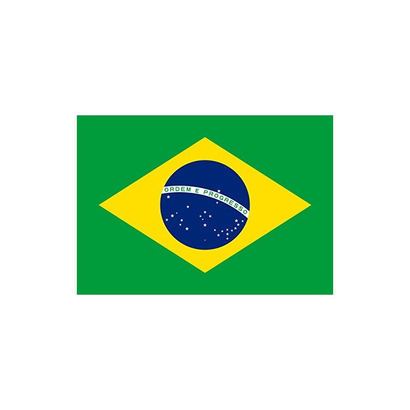 Rogue River Tactical Brazilian Flag Sticker Auto Car Truck Window