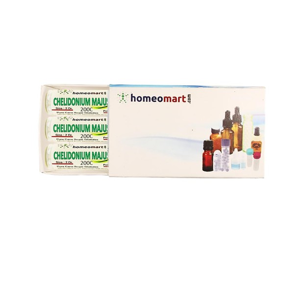 homeomart.com Chelidonium Majus Homeopathy Pellets (Pills) in 200C Potency, Pack